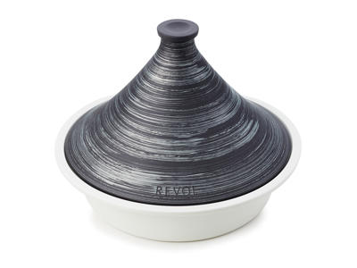 Tagine 32 cm No vidriado Negro Inducción Revolución 2