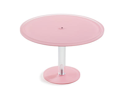Soporte para pastel en pie 33 cm Rosa Mealplak