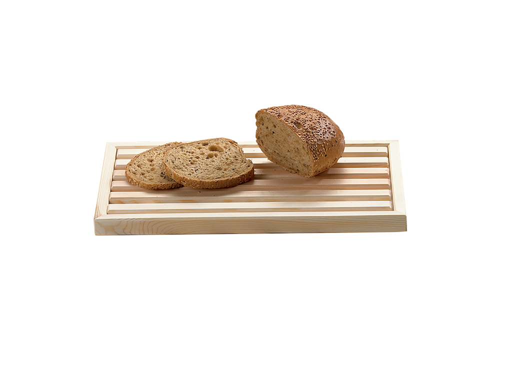 Tabla de migas con rejilla 42x25x4 cm