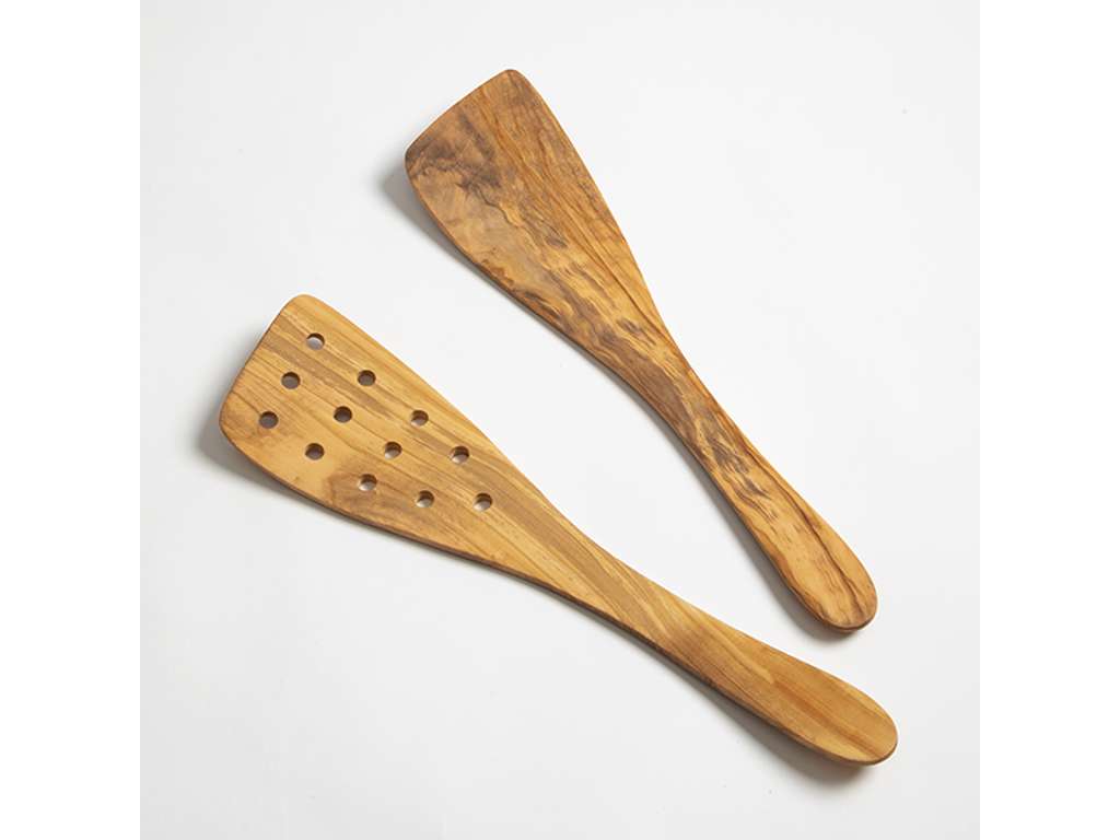 Juego de palets en madera de olivo