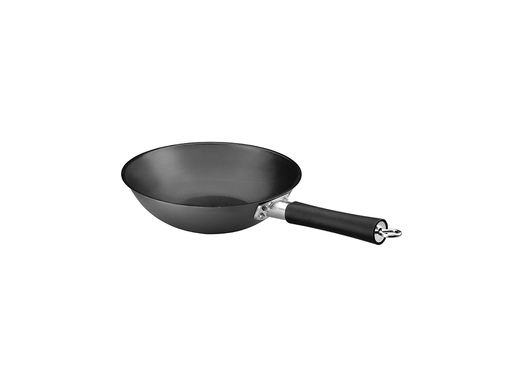 Wok antiadherente acero 28 h 8,5 cm
