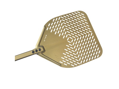 Pala de pizza 36x36 cm perf. 150 cm Oro
