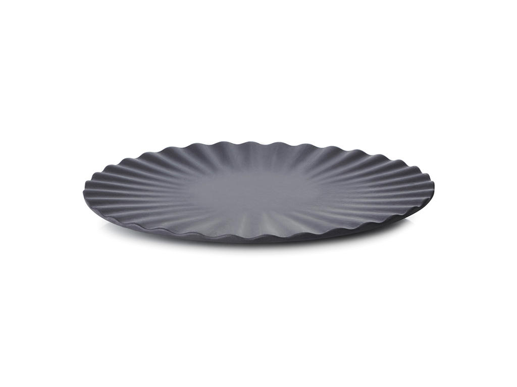 Plato 17 cm Negro Liso Pekoe
