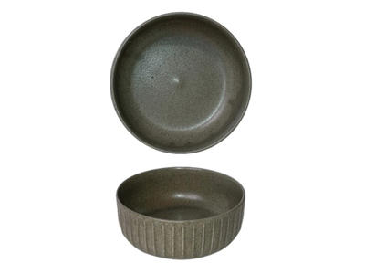 Cuenco Alto 13 cm Gris Gordion