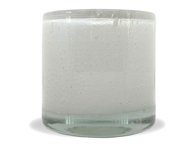 Candelabro 9x10 AYLA Blanco Soplado a Mano