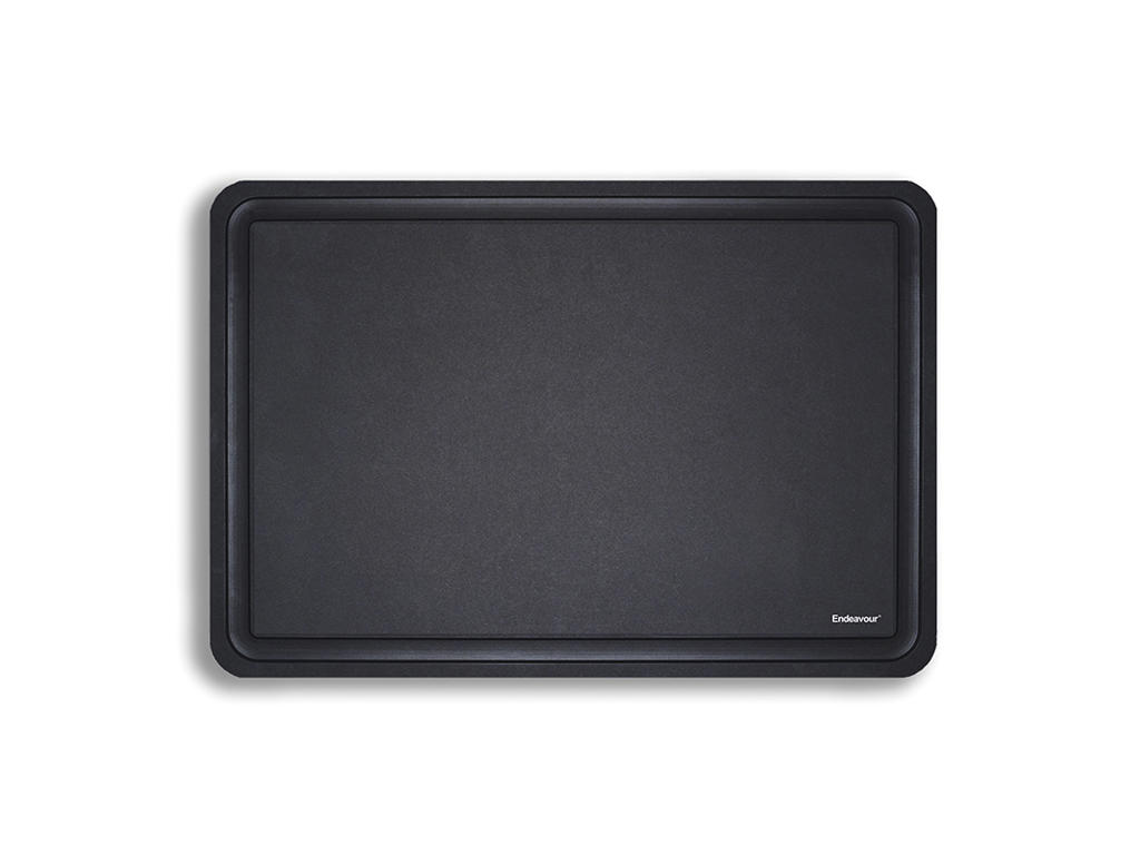 Tabla de cortar Endeavour M con ranura Fibra Negra