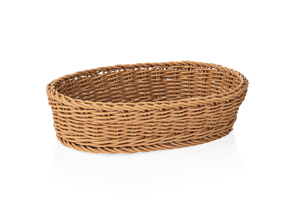 Cesta de pan Beige 28x16x8 cm Weaver Pro