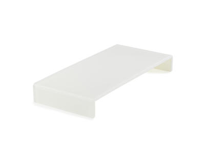 Bandeja Apilable 39,5x19,5 cm Blanca Mealplak
