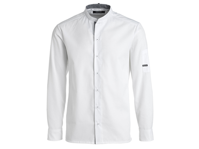 Camisa de cocina de manga larga blanca XXL