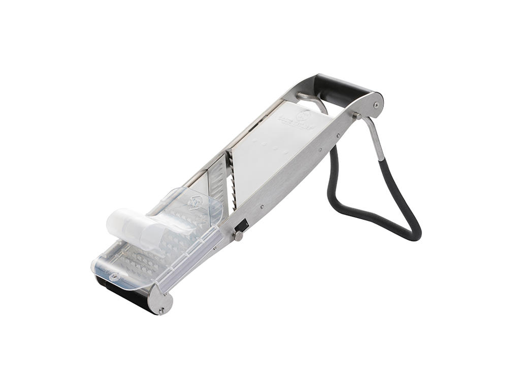 Mandolina Compact con deslizador 95 mm en pie