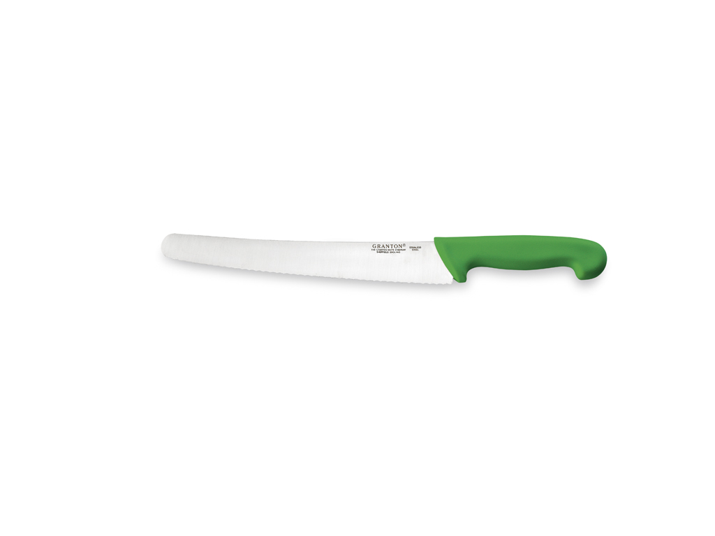 Cuchillo universal, 25 cm, Granton, Verde