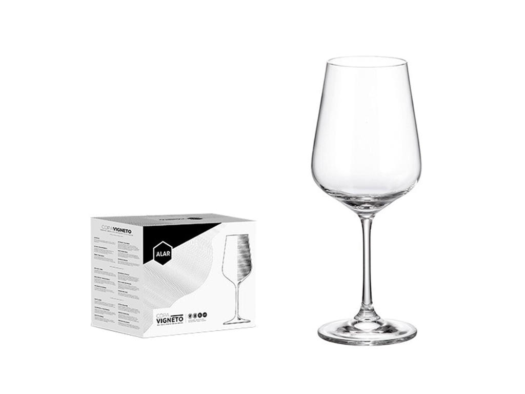 Vigneto Copas de Vino Blanco 45 cl