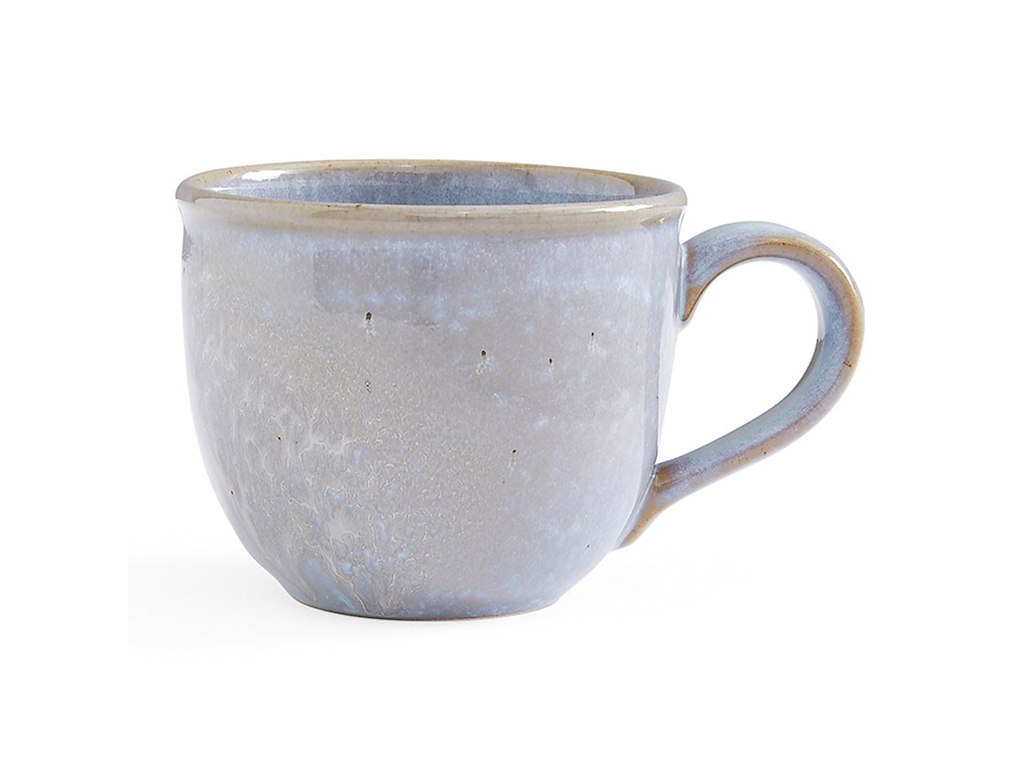 Kop med hank 340ml Minerals Lyseblå