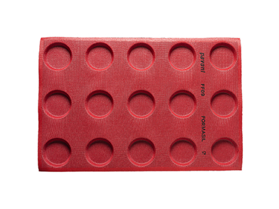 Molde para hornear Formasil 15 piezas redondo