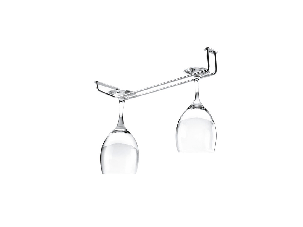 Soporte de vidrio RF 1 fila 34x10 cm