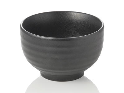 Tazón - Porcelana - Negro - Ø 15,5cm - 0,85ltr - 100x155x155mm