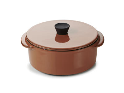 Olla con tapa 12cm Marrón Caractere Culinaire