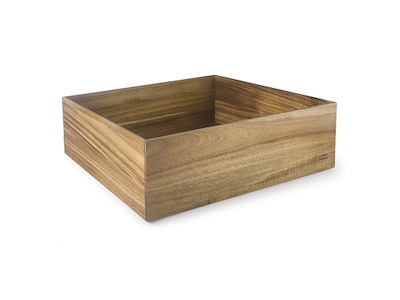 Buffetbox Melamina Look de Madera 1/1GN 16,5cm