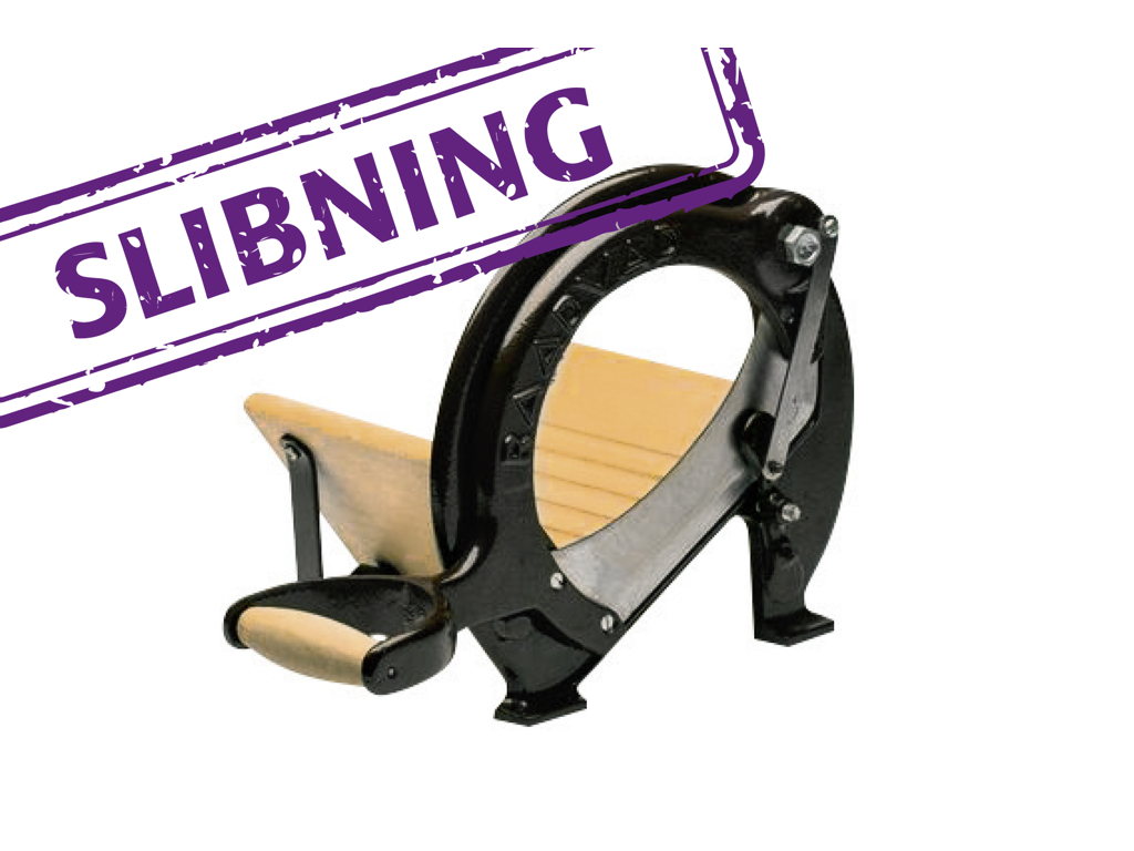 Cuchilla de máquina de pan afilada