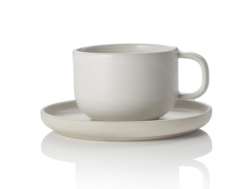 Taza de cerámica blanca 220ml - 60x85x85mm