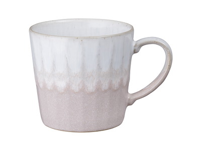 Denby Taza con asa – 400 ml esmalte rosa