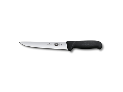 Deshuesador, 18 cm, Victorinox Fibrox, negro, hoja recta