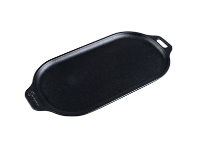 Bandeja de servicio, 34x17 cm, Victoria, hierro fundido