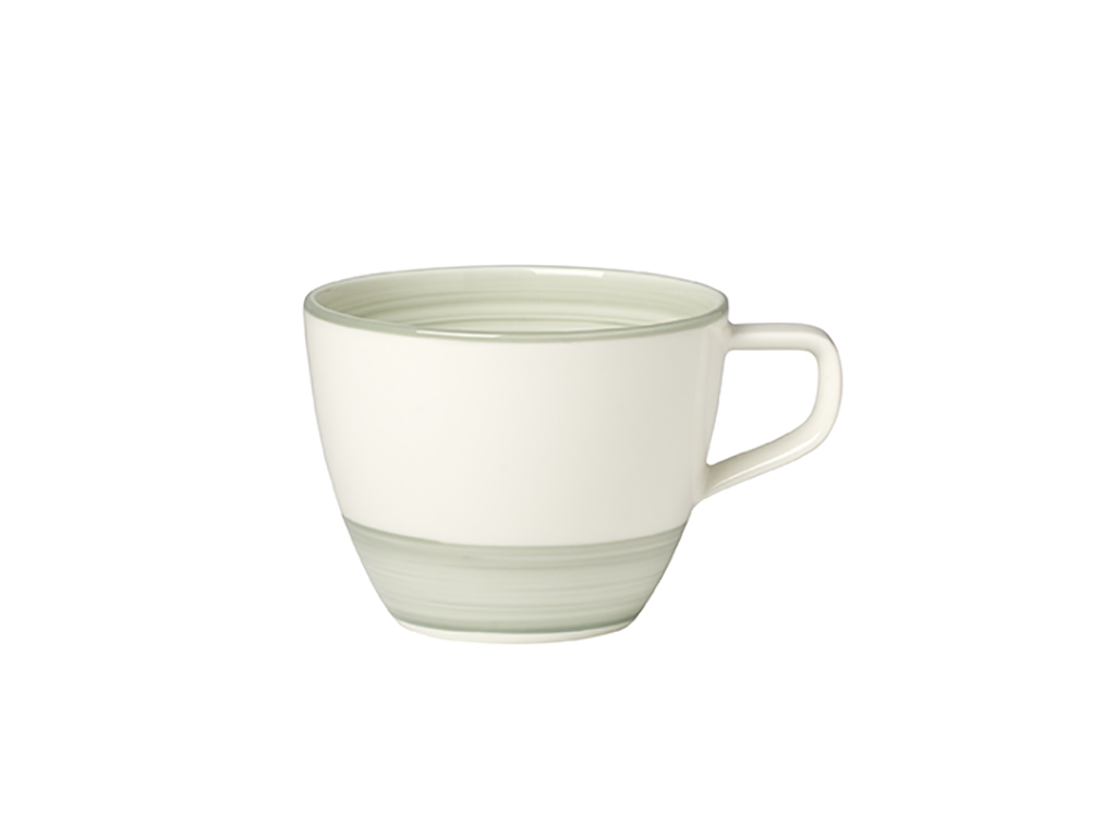 Artesano Natur Taza c/con asa verde 0,25 L