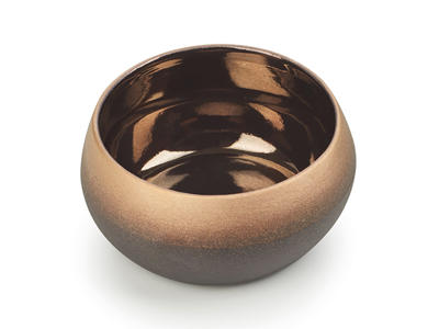 Cuenco 7 cl Solstice Negro/Dorado