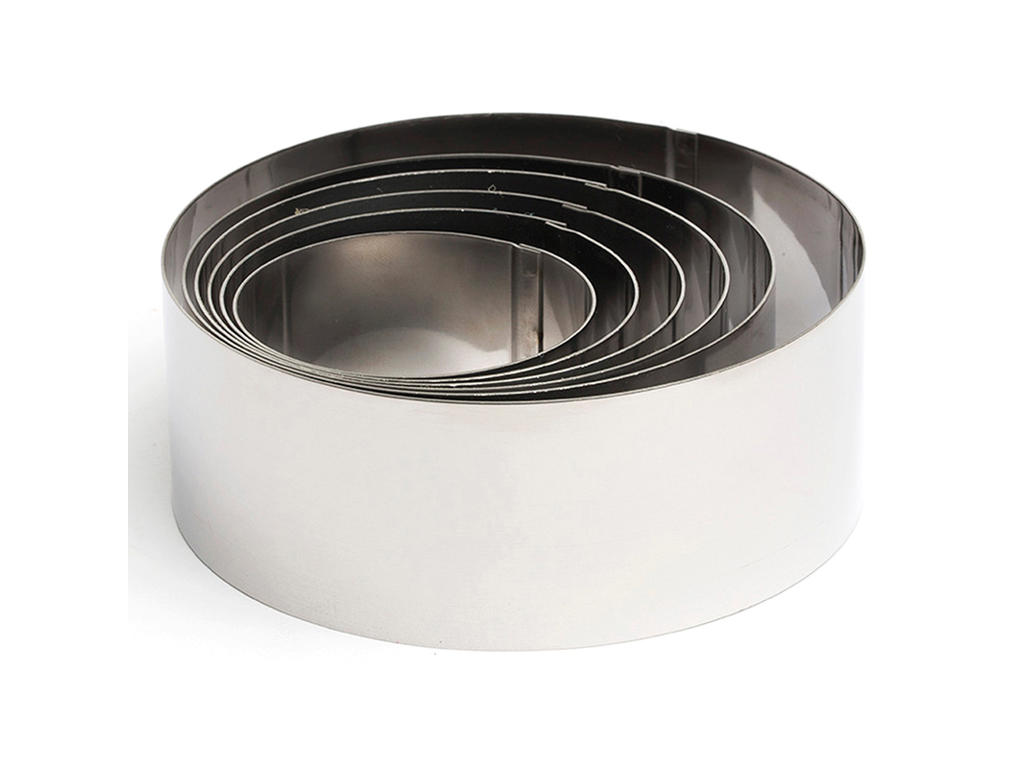 Conjunto de moldes redondos 6 piezas Comas