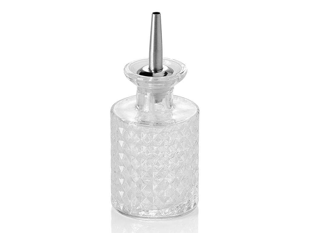 Botella c/tapón vertedor p/bitter 150ml Noctur