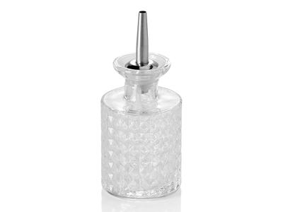 Botella c/tapón vertedor p/bitter 150ml Noctur