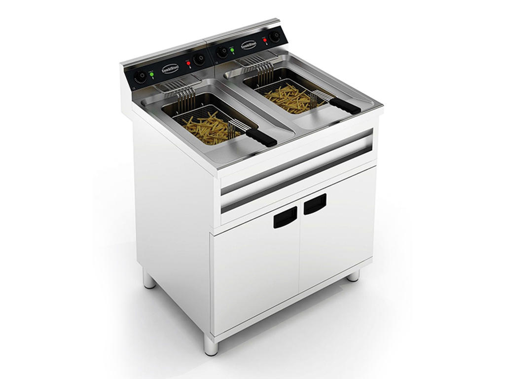 Freidora 2x12 ltr. EL 2 x 6 kW