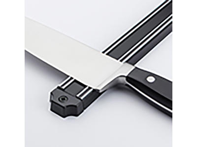 Imán para cuchillos 300 mm Negro