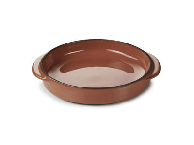 Plato 16x14 cm Marrón Caractere Culinaire