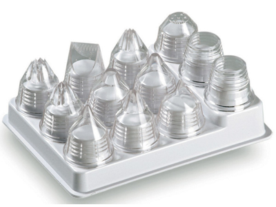 Juego de boquillas de policarbonato 10 boquillas Matfer