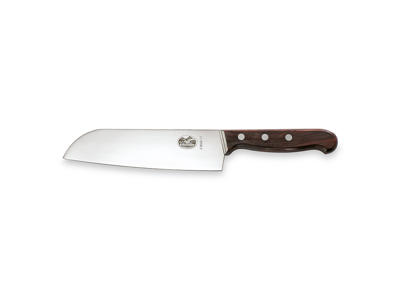 Cuchillo Santoku, 17 cm, Victorinox, Mango de madera