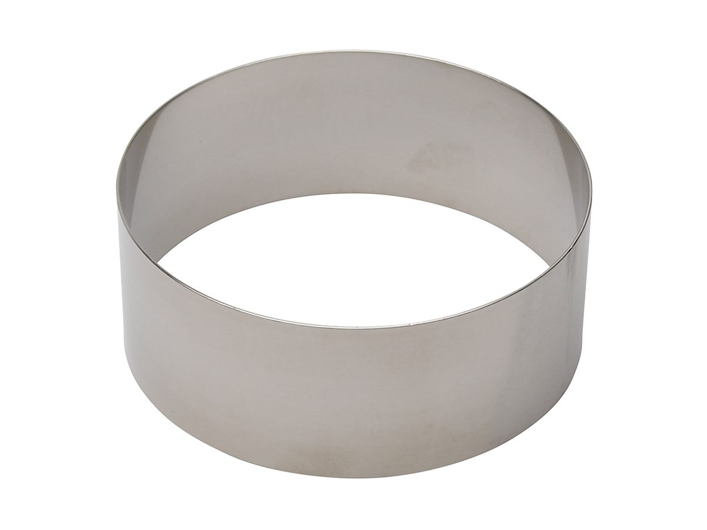 Molde Redondo para Hornear de Acero Inoxidable
