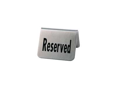 Placa Reservada RF 2 pcs 5x5 cm