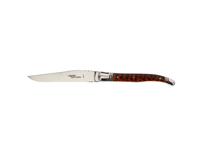 Cuchillo de carne, Laguiole Avantage, Mango de madera de serpiente