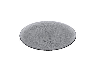 RAW Plato Vidrio 22,5 cm Humo