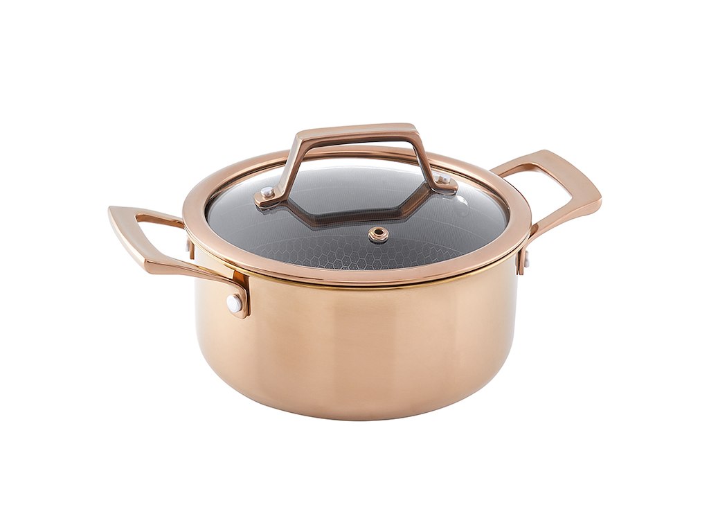 Olla Híbrida 2,2 ltr Rosa Dorado