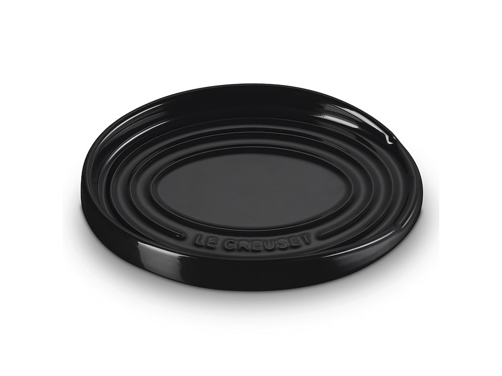Soporte para cucharas - Negro - 16x12cm