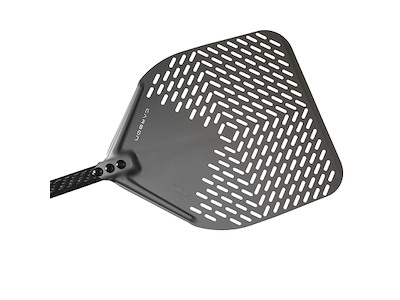 Pala de pizza 36x36 cm perf. 150 cm Carbono