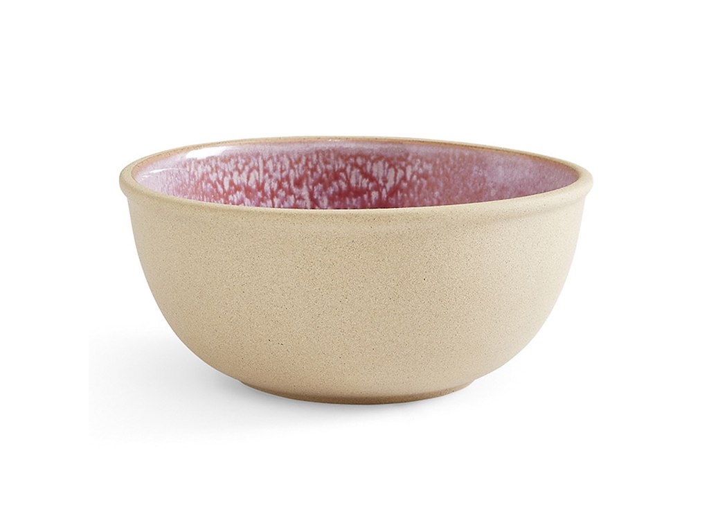 Skål Ø15,2cm Minerals Lyserød