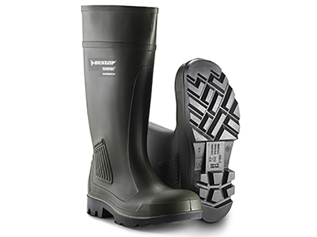 Bota de goma Dunlop Purofort Verde