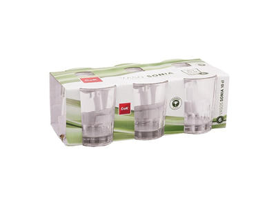 Vaso 10 cl Sonia 6-pack
