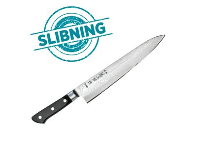 Cuchillo de mano afilado de más de 21 cm.