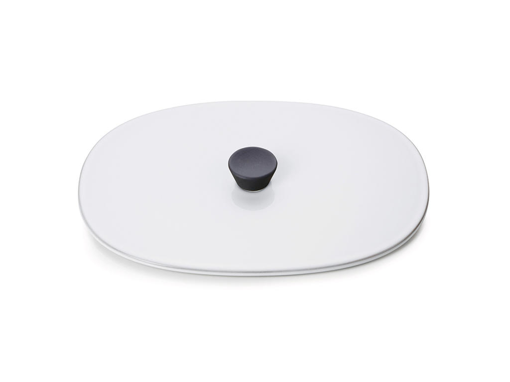 Tapa para bandeja 19x13 cm Blanca Caractere Culinaire