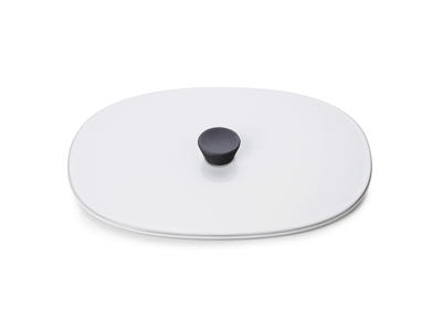 Tapa para bandeja 19x13 cm Blanca Caractere Culinaire